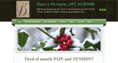 Desktop Screenshot of dianamcintyre.com